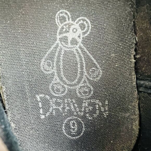 Draven Teddy Bear Black & White Plaid Slip on Loafers Comfort Shoes - Womens 9 - Picture 7 of 8